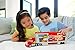Mattel Disney and Pixar Cars Transforming Truck & Toy Car Playset, Color Changers Paint Shop Mack with Detachable Cab, Color Change Lightning McQueen & Accessories
