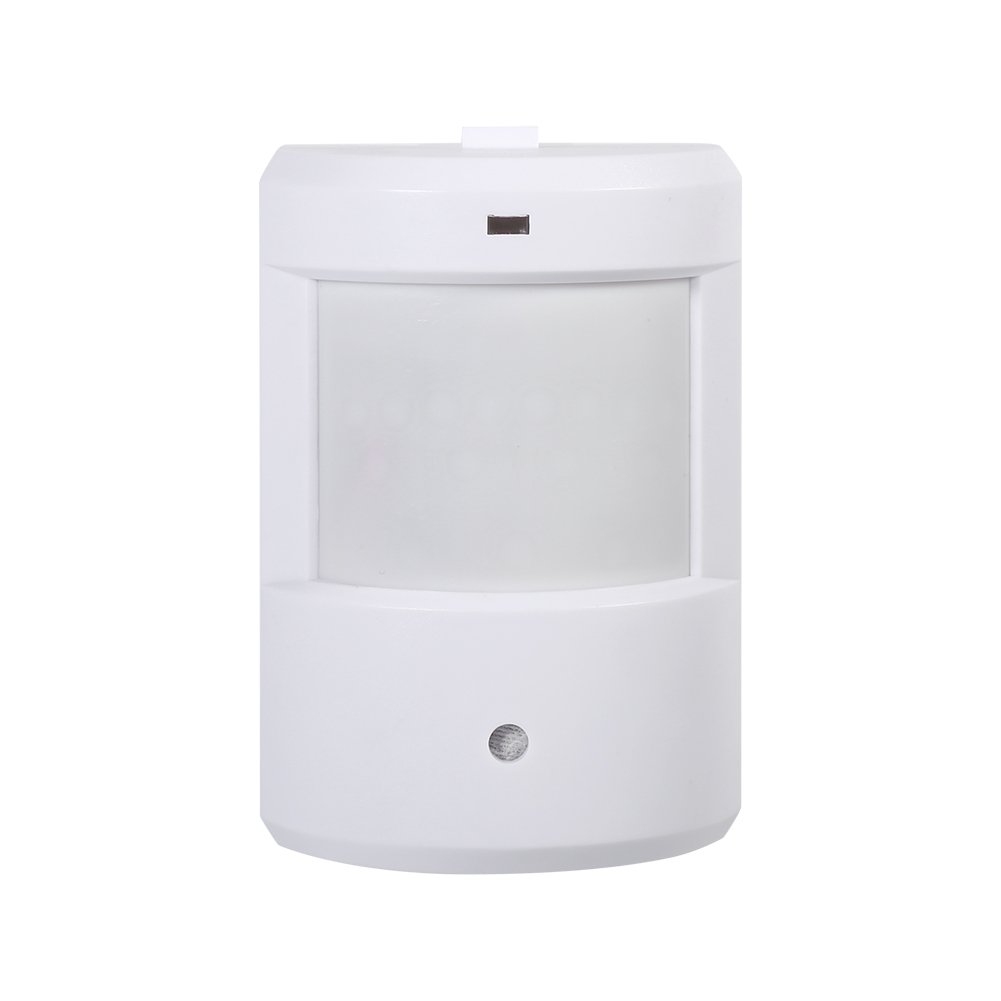 Sensore di Movimento con Allarme Wireless Rilevatore di Movimento Infrarossi con Allarme a Induzione Kit Campanello da Esterno(1 Ricevitore + 2 trasmettitori)