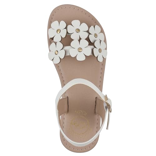 Image of WHITE MOUNTAIN Girl's Gloss Flat Sandal