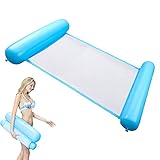 🌊Integral Design - Keine-Nähte: Schwimmende Matratze für Erwachsene und Kinder, ergonomisches Design, maximales Ladegewicht: 100 kg, Geeignet für Meer, See, Fluss oder Schwimmbad. Halten Sie Ihren Kopf und Ihre Beine auf dem Wasser, um Ihren Körper kühl zu halten. Empfehlung: Kinder sollten unter Aufsicht von Erwachsenen verwendet werden.