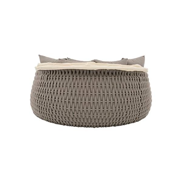 OUTLIV. Loungeinsel Leon mit Dach Beige