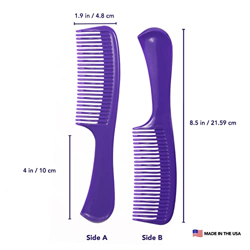 Allegro Peine Desenredante de Dientes Anchos 2 piezas miniatura 3