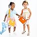 Play Maysie Portable Miniature Dollhouse - Creative Play for Home or Travel Toy - As Seen on Shark Tank - Doll Floors Wooden Furniture Accessories - Screen Free Activities for Kids - Home CASE