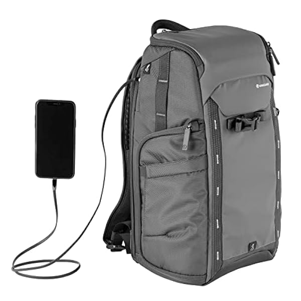 Vanguard Veo Adaptor R48 GY - Mochila fotográfica con Apertura Trasera para cámara