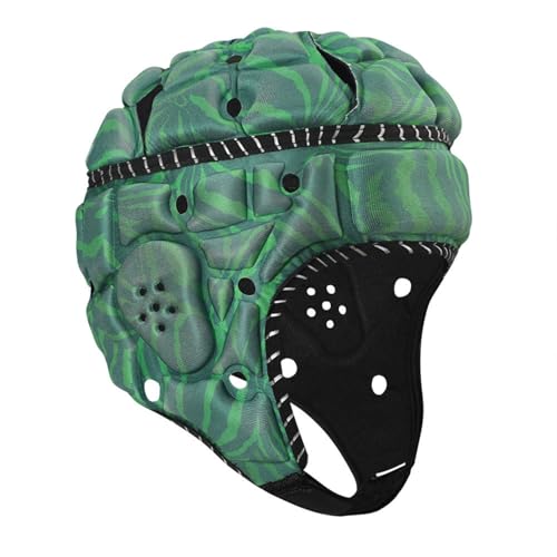 STONEKISS Reflective Collision Protection Padded Helmet, Protective Headgear for Football