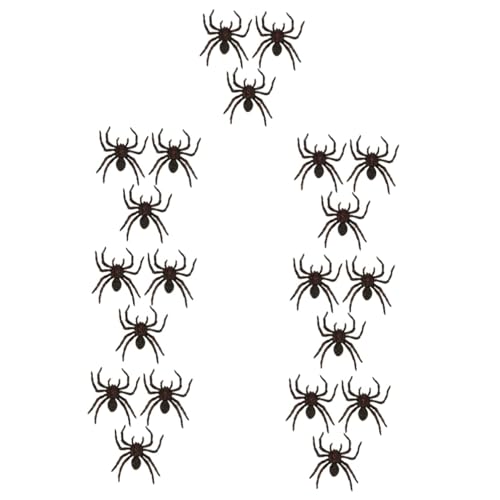 Bugs decoration Haloween en plastique rigide et insectes de simulation rouge