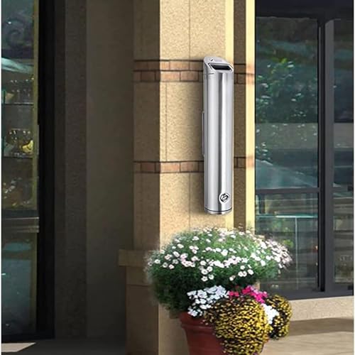 Cendrier mural durable au design cylindrique pour façade chic - 5