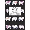 My Planner 2019 – 2020: Chow Chow Dog Pattern Black Weekly Planner 2019 – 2020: 24 Month Agenda – Calendar, Organizer…