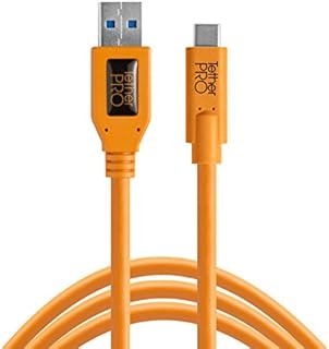 Tether Tools USB 3.0 to USB-C 4.60 m Orange