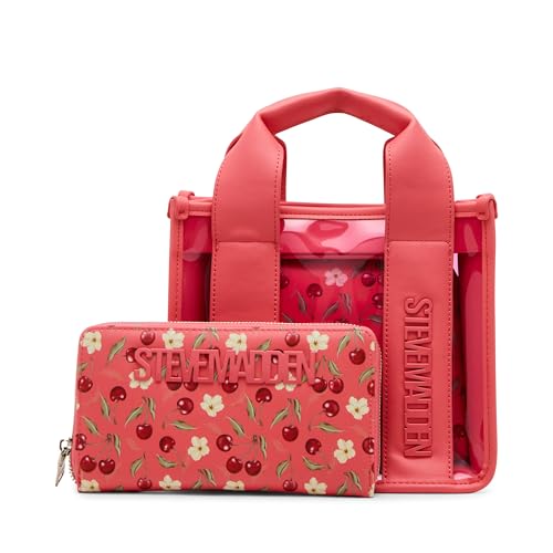 Image of Steve Madden Women's Steve Madden Bwebber Clear Satchel