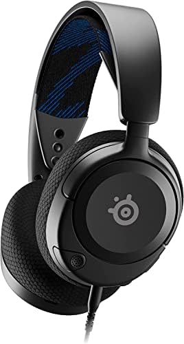 SteelSeries Arctis Nova 1P - Multi-Platform Gaming Kulaklık - Hi-Fi Sürücü - 360° Surround Ses - Memory Foam Kulak Yastıkları - Gürültü Önleyici Mikrofon - PS5, PS4, PC, Xbox, Switch - Siyah - Görsel 1