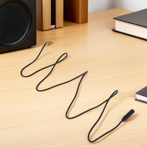 10 cables de extensión audio Jack 3.5mm hembra 1 metro miniatura 6
