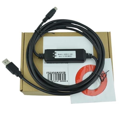 DPALGKVTZ 1PCS Compatible Motor EZED2 EZED3 Computer Communication CC051f-USB Debugging Cable Download Cable