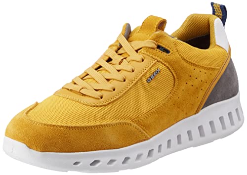 Geox U Outstream A, Sneakers Uomo, Giallo (Ochre)