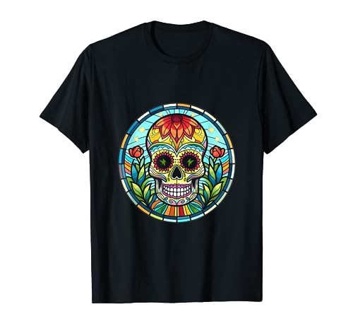 El Dia de los Muertos Jour des Morts Crâne Doux Halloween T-Shirt