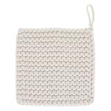 OSALADI Japanese Pot Holders Crochet Woven Hot Dishes Pans Mat Weave Cotton Trivets for Hot Dishes Pot Holders (19CM)