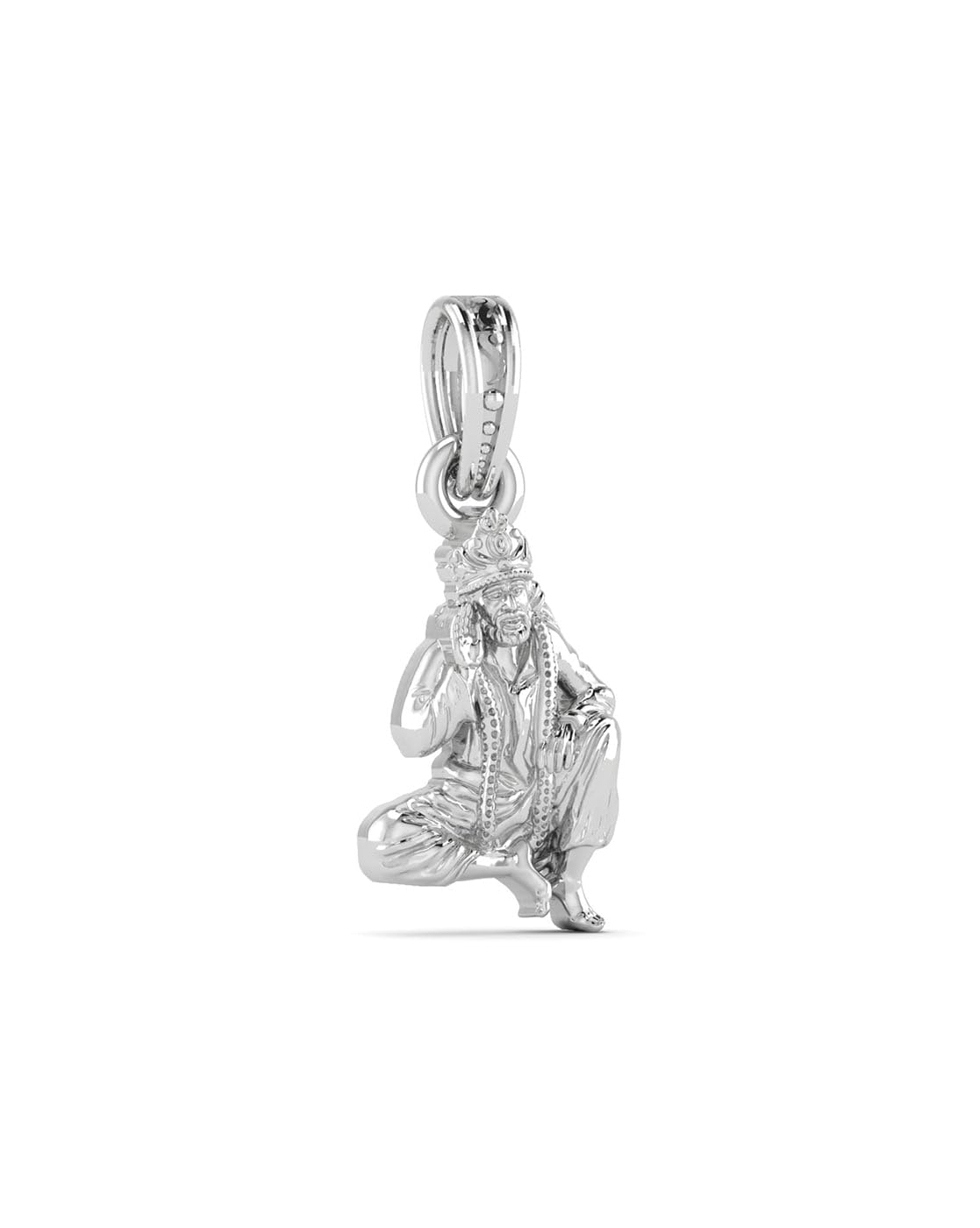 Pendentif Sai Baba argent sterling 925 bijou quotidien Mtrolls S