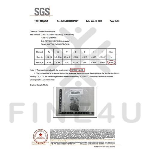 Fine4U Titanium Nipple Piercing Jewelry 14G 12Mm- Astm F136 Titanium Nipple Rings, Straight Barbell Hypoallergenic Internal Thread For Women & Men Nickel Free, Lead-Free #TOP3