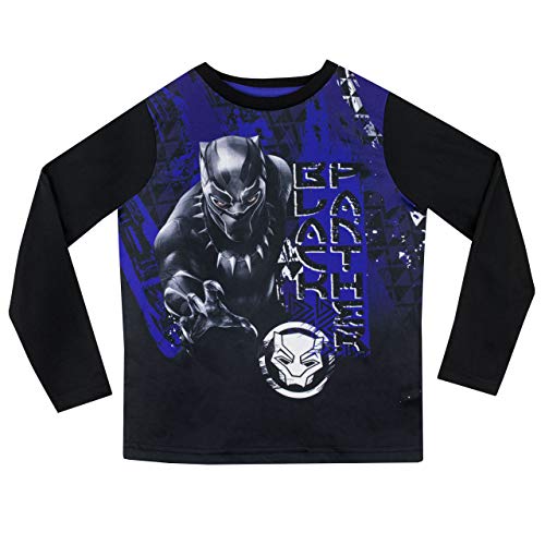 Marvel Boys' Black Panther Pajamas3