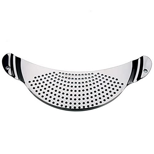 Pan Colador, De Acero Inoxidable De Media Pot Escurridor Filtro Filtro De La Cocina De La Junta Tamiz para Espaguetis Fideos Grasa Vegetal