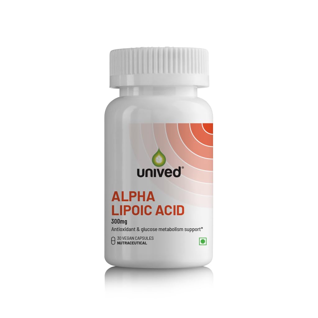Alpha Lipoic Acid 300 mg Healthy Blood Sugar Level Boosts Liver