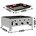 BBQ-Toro Edelstahl Gastrobräter | 3-flammig | 64 x 52 x 27 cm | Gastrogasgrill, Wurstbrater, Tisch Grill | Gastrogrill, Tischgasgrill, Gastischgrill, Bräter für Tisch & Gastronomie