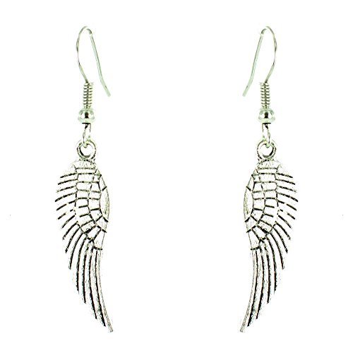 Silber Engelsflügel Ohrringe von Aphrodite Gold