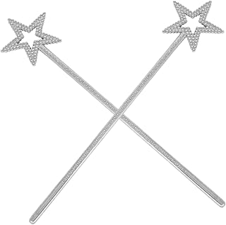 TOYANDONA 2 Pçs Varinha De Fadas Brinquedos De Fadas Para Meninas Crianças Brinquedos De Meninas Varinhas Para Crianças Bastões De Fadas Brinquedos De Varinha De Fadas Crianças