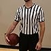 Murray Sporting Goods Men's V-Neck Referee Shirt | Men’s Official Short Sleeve Pro-Style V-Neck Officiating Halloween Costume (XX-Large)