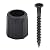 Myard Classic Round Baluster Line Level Connectors 100-pack with Screws for Deck Handrail Railing Fencing