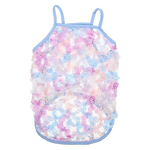 BESPORTBLE ペットベスト 猫のジャケット 犬パーティー帽子 犬のグルーミングキット ぬいぐるみ ペット用の薄いッタ 犬用の衣装 ペットアクセサリー 犬のシャツ 犬用シャツ コットン