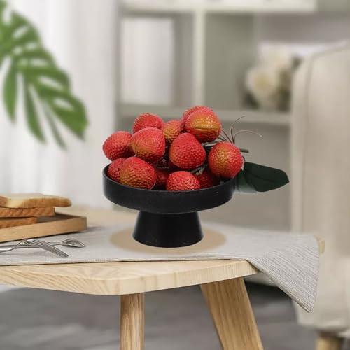 Doitool U114088MBPT9075IIJV3Z65RX Ceramic Footed Bowl - 5 Inch Decorative Pedestal Bowl Fruit Bowl Fruit Tray Dessert Display Stand Serving Dishes For Home Kitchen Counter Centerpiece Table Decor thumb #6