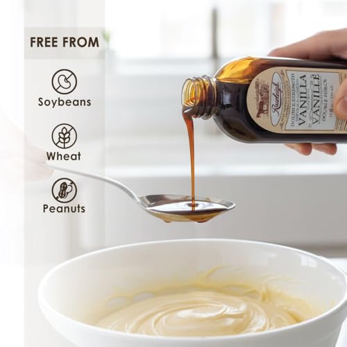 Rawleigh Double Strength Vanilla Flavoring: 12 fl oz, Pure Bourbon Madagascar Vanilla Beans, Premium Flavoring for Baking Cookies, Cakes, & Desserts, Ice Cream, & Desserts, 2X Strength - Pack of 1 - Thumbnail 6