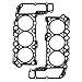 Head Gasket Set, Engine Head Gasket Set HS26229PT-1 for Dodge Ram 1500 Nitro Dakota Durango 3.7L, for Jeep Commander 3.7L, for Ram 1500 Dakota 3.7L 2011, for 2006-2009 for Mitsubishi Raider 3.7L