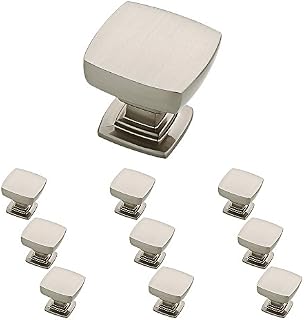 Franklin Brass P29542K-SN-B Parow Kitchen Cabinet Hardware Knob, 10 Pack, Satin Nickel