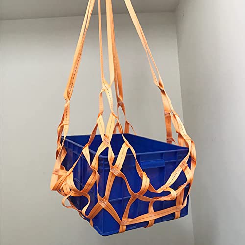 Sac de levage de chargement polyester et filet élastique pour pont - 6
