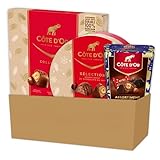 CÔTE D'OR - Mini Roc Mix de 279g, Coffret Sélection de 187g & Coffret Collection de 135g...