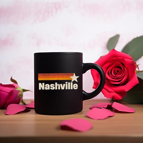Nashville Mug, Vintage Old 70s 80s 90s, 11oz 15oz Mug, Nashville Retro Gifts - Image 6
