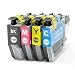 Produktbild OBV 4X kompatible Tintenpatrone als Ersatz für Brother LC3211 LC3213 für Brother MFC-J491DW MFC-J497DW MFC-J890DW MFC-J895DW DCP-J572DW DCP-J772DNW DCP-J772DW DCP-J774DW schwarz cyan magenta gelb