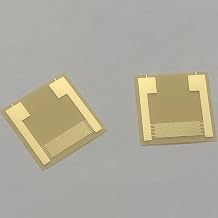 5 PCS PI Substrate Flexible Interdigital Electrode, Capacitor Array, for Scientific Research Experiments, Wearable Sensor Chip Size 10X10, Line 50um, Gap 50um, 10 Pairs Interdigit