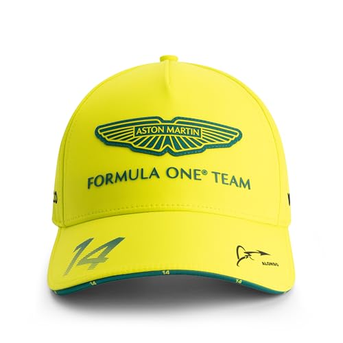 Aston Martin F1 2025 Cappellino Fernando Alonso Team Lime - Taglia Unica