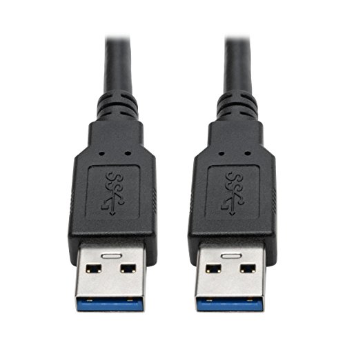 Tripp Lite USB 3.0 SuperSpeed A/A Cable for Tripp Lite USB 3.0 All-in-One Keystone/Panel Mount Couplers (M/M), Black, 6 ft. - US