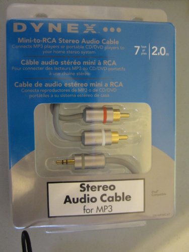 12-Ft. Speaker Cable with RCA Plugs (Black)