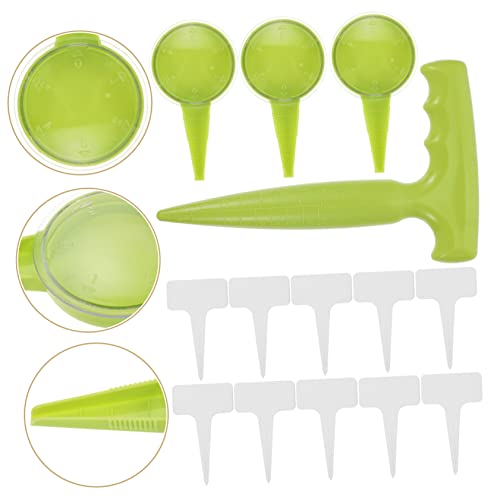 Kisangel set 3 herramientas para jardinería y siembra miniatura 6
