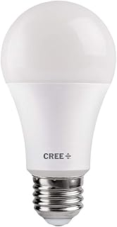 Cree Lighting A19-75W-P1-30K-E26-U1 Pro Series A19 75W Equivalent LED Light Bulb, 1 Count (Pack of 1), Bright White