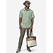 MARMOT Men's AirExchange UPF 40 Short Sleeve Shirt - Lightweight Breathable Quick-Dry, Agate Green, Large