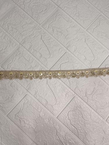 Image of Lace Border for Decorate Saree Suits Dupatta Handcraft Products Size 5 Meter (RM-LACE04-3)