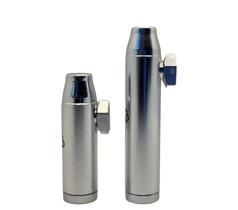 HEADNMORE® Dosatore Per Tabacco Da Fiuto HM7 - Sand Sniffer - Meccanismo A Camera - 1 Pezzo