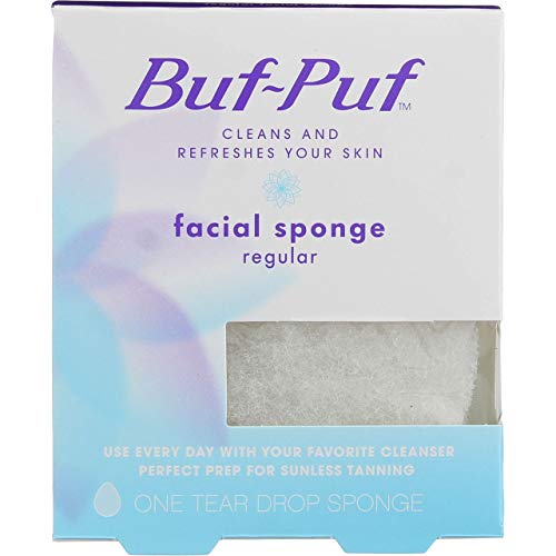 Buf-Puf Facial Sponge (Regular) 1 Unit (Pack of 2)