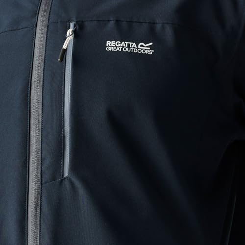 Regatta Męska kurtka Birchdale II wodoodporna miękka skorupa, oddychający płaszcz turystyczny